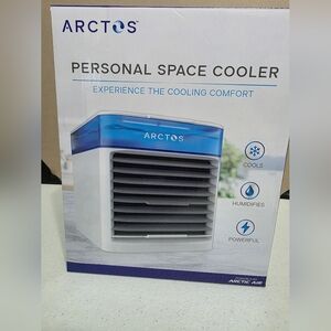 Personal Space Cooler - Blue and White